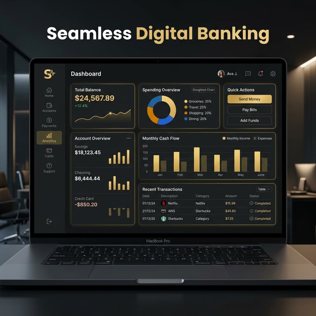 Finvera Dashboard Showcase